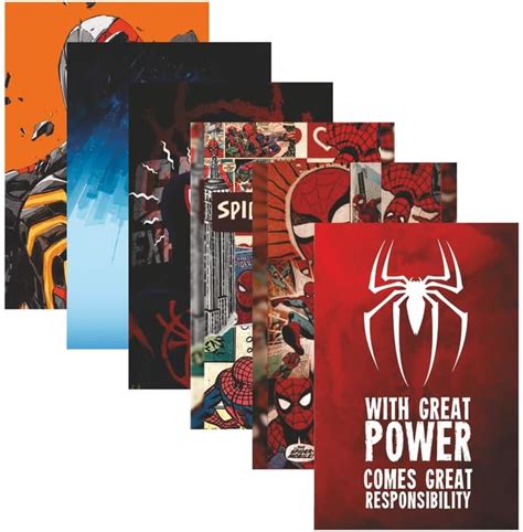 POSTER WALLAH Spider Man Paper Poster for Home Office and Student Room ...