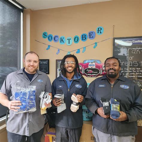 Oct 31 | 59 Auto Repair Kicks Off Socktober Drive to Warm Feet for RichEnDeed | Plainfield, IL Patch