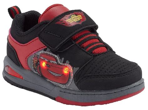 Buy Disney Boy's Lightning McQueen Cars Light-Up Skate Shoes (5 M US ...