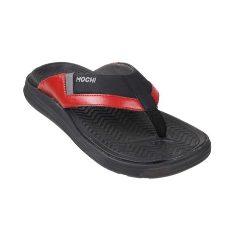 Buy Mochi Men Black-Multi Casual Slippers Online | SKU: 207-669-53-41 ...