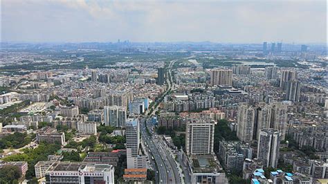 广州海珠区城市建筑群航拍4kmov1080P视频素材下载-编号266764-潮点视频