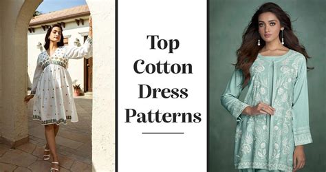 Top Cotton Dress Patterns | Trendy Women’s Styles – Navvi.in