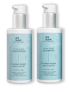 Buy Koham Brazilian Keratin Shampoo and Conditioner Combo, No Frizz ...