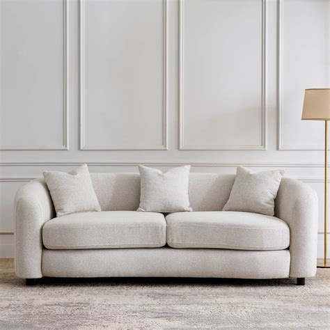 Buy Saga Fabric 3+2 Seater Sofa Set with Cushions - Beige from Home ...