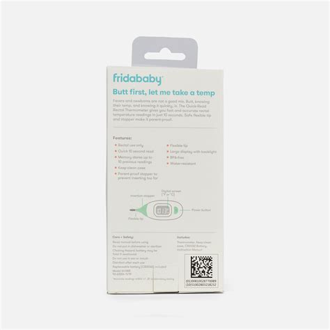 HSA Eligible Frida Baby Quick-Read Digital Rectal Thermometer | HSA ...