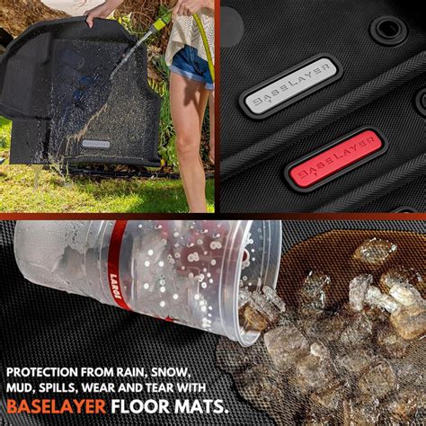 2024–2026 Toyota Tacoma Floor Mats | BaseLayer All-Weather Liners