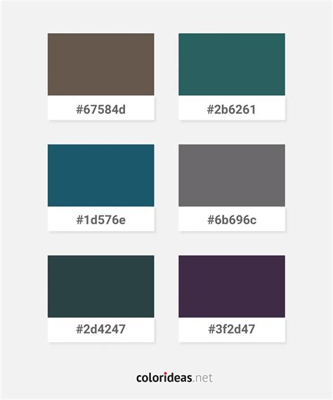 Dim Gray – Dark Slate Gray – Black – Dark Slate Blue Color combinations ...
