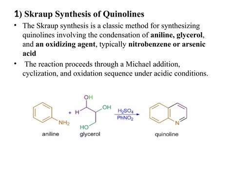 Advance organic chemistry 1 . Heterocyclic chemistry of quinoline and their general methods of ...