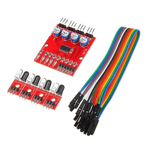 4 Channel IR Tracking Sensor Module – Electro Robo Store