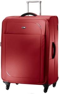 CARLTON REFLEX Expandable Check-in Suitcase 4 Wheels - 26 inch RED ...