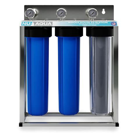 Nu Aqua 3 Stage Whole House Water Filter System India | Ubuy