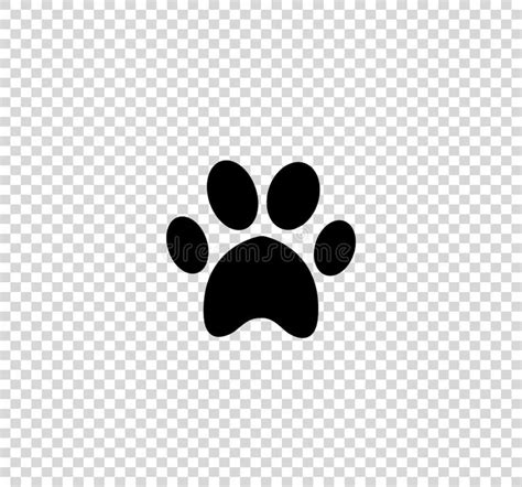 Paw Print Transparent Background Stock Illustrations - 1,708 Paw Print ...