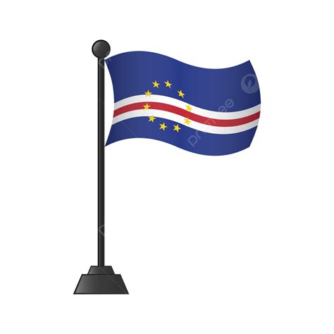 Cape Verde Flag, Cape Verde, Flag, Country PNG and Vector with ...