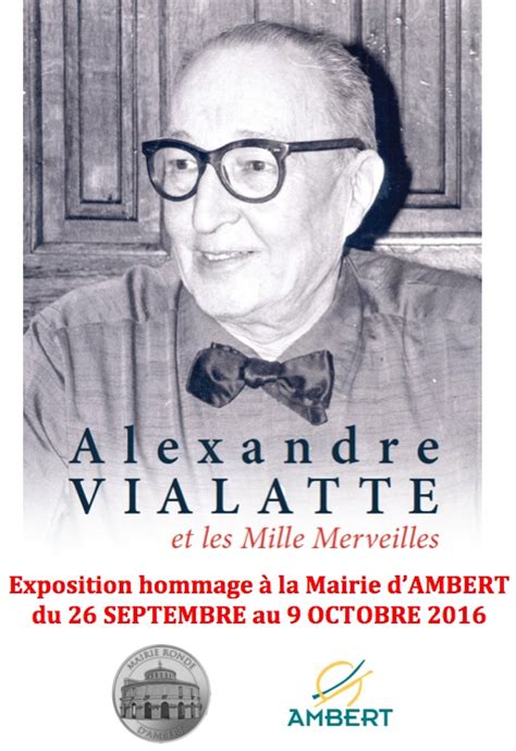 Voir les détails de l’image associée. les Amis d'Alexandre Vialatte: EXPOSITION VIALATTE et les Mille ...
