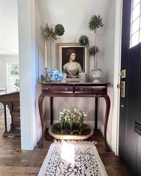Entryway Table Green at Odessa Anderson blog
