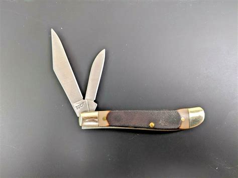 Old Timer Schrade 1080T USA 3 Blade Folding Pocket Knife Clip Spear ...