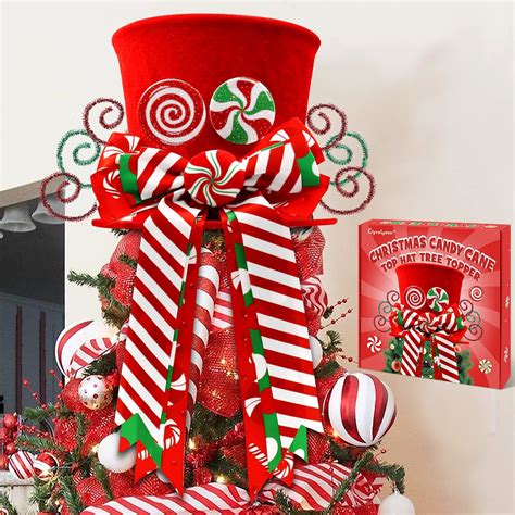 Candy Christmas Tree Topper