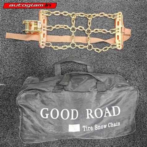 Universal Tire Snow Chain – Anti-Skid | All Sizes Available – autoglam