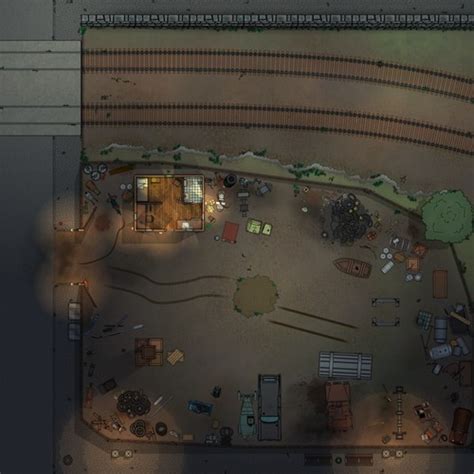 Junkyard Map | Cthulhu Architect