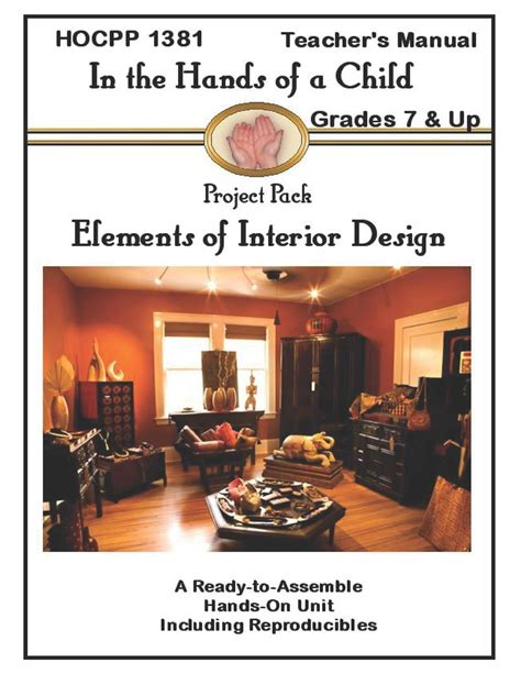 Buy Elements of Interior Design: A Hands-On Ready to Assemble Lapbook ...