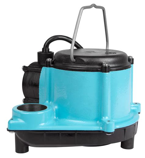 Little Giant 6-CIA-RS 115 Volt, 1/3 HP, 2760 GPH Cast Iron Sump Pump ...