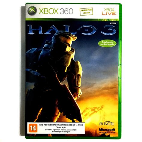 Jogo Xbox 360 - Halo 3 - Original - Mídia Física | Shopee Brasil
