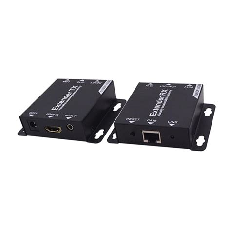 HDMI Extender Transmitter Receiver 60M Cat6 / 7 RJ45 Cable NO Power Su ...