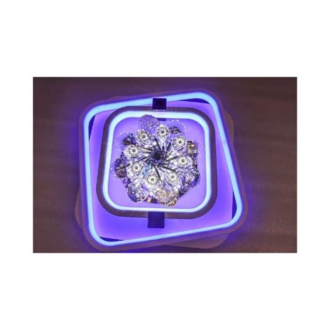 Buy THE SWANART Luxurious Rotating Crystal Flower Chandelier Ceiling ...