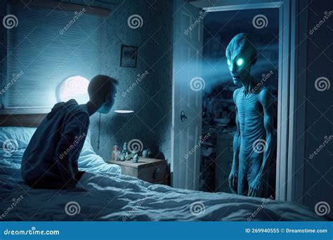 Image result for Alien Visiting at Night