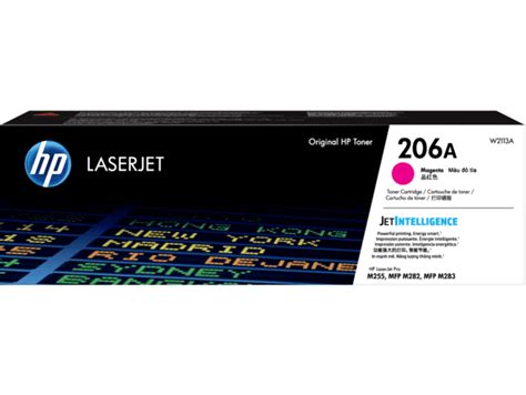HP 206A Magenta Original LaserJet Toner Cartridge - (W2113A) - Shop HP ...