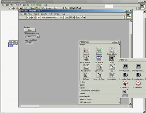 Image result for Create a Serial Master Vi LabVIEW
