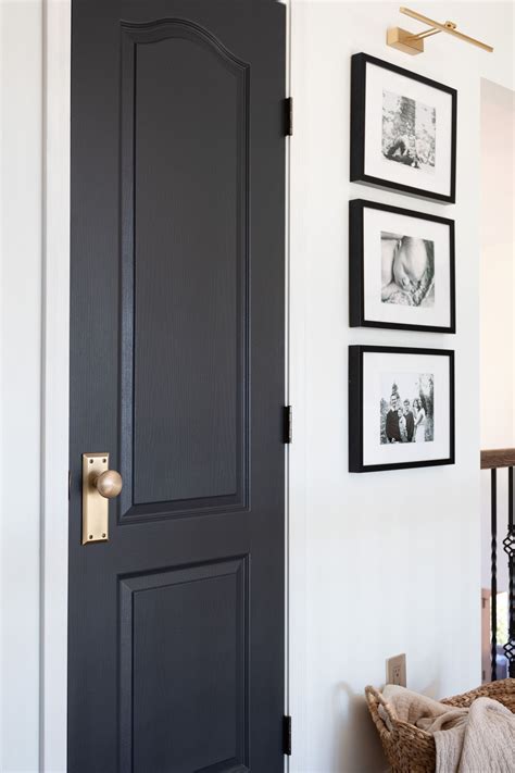 5 Reasons to love Black Interior Doors Now | Black interior doors, Doors interior, Painted ...
