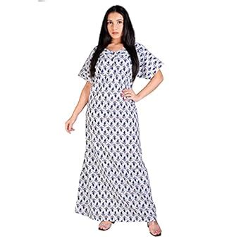 Buy Indian Handicraft Palace Cotton Women/Girls Night Gown/Night Wear ...