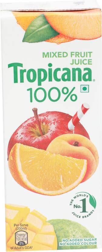 Tropicana 100% Mixed Fruit Juice Price in India - Buy Tropicana 100% ...