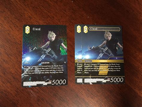 Slideshow: Final Fantasy 7 Remake Cloud Vs Sephiroth: Two Player FFTCG ...
