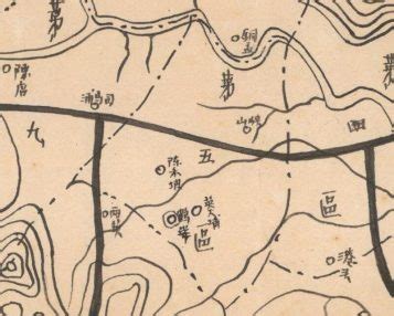 1943年《广东省潮阳县图》_历史地图网