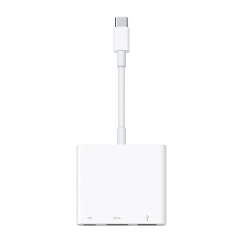 4D MJ1K2FE/A USB-C Digital AV Multiport Adapter (White) : Amazon.in ...