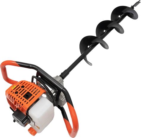 Amazon.com: Cordless Earth Auger Post Hole Digger with Handle, 52cc 2 ...