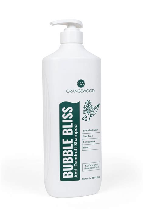 Orangewood Bubble Bliss Anti-Dandruff Shampoo - 1000ml