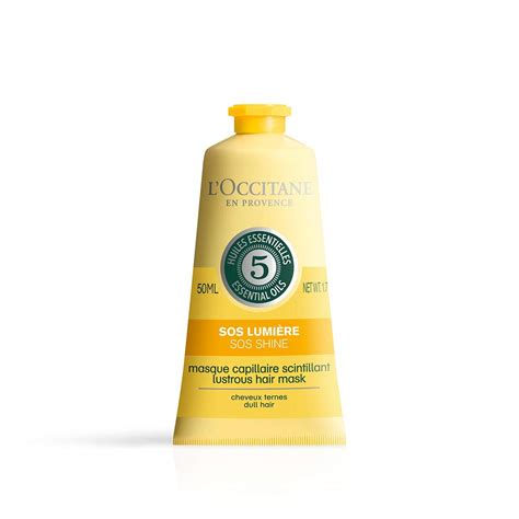 Buy L'Occitane Lustrous Hair Mask, SOS Shine Treatment for Dry and Dull ...