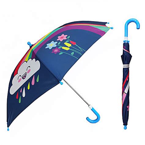 Buy Destinio Umbrella - Waterproof, For Kids, Cute & Stylish, Dark Blue ...