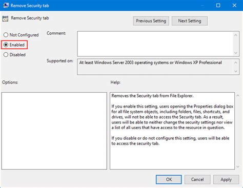 Security Tab Windows 1.0 的图像结果