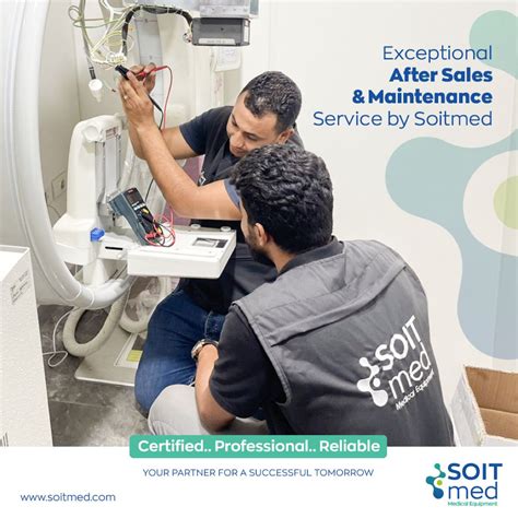 Soitmed on LinkedIn: With our certified, professional and reliable maintenance and after sales…
