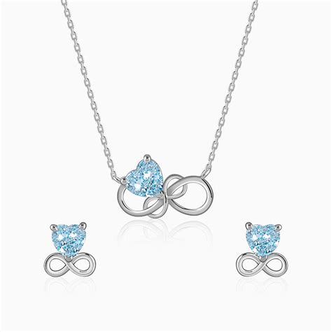 Silver Unending Love Set – GIVA