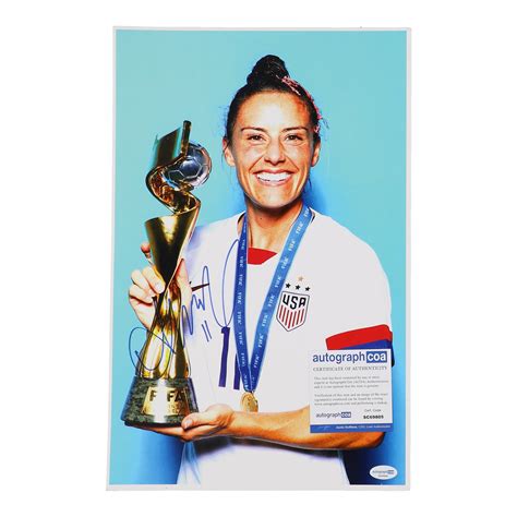 Ali Krieger Signed Team USA 11x17 Photo (ACOA) | Pristine Auction