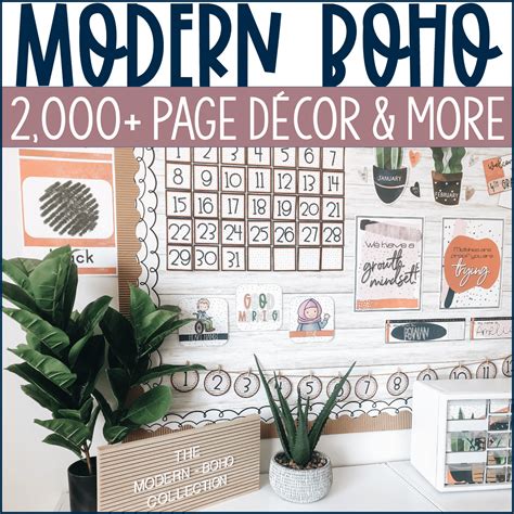 Boho Classroom Decor — Stephanie Nash - A Touch of Class Teaching