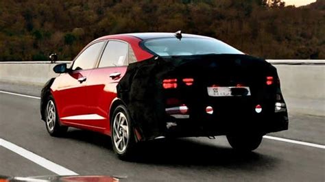 Hyundai Verna facelift spotted with major front and rear updates