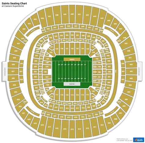 Taylor Swift Superdome Seating Chart - Interactive Chart Tools