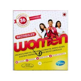 Becosules Women Strip Of 15 Capsules - Multimedicos