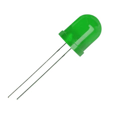 10mm Bright Green LED - 10pcs Pack – Robocraze
